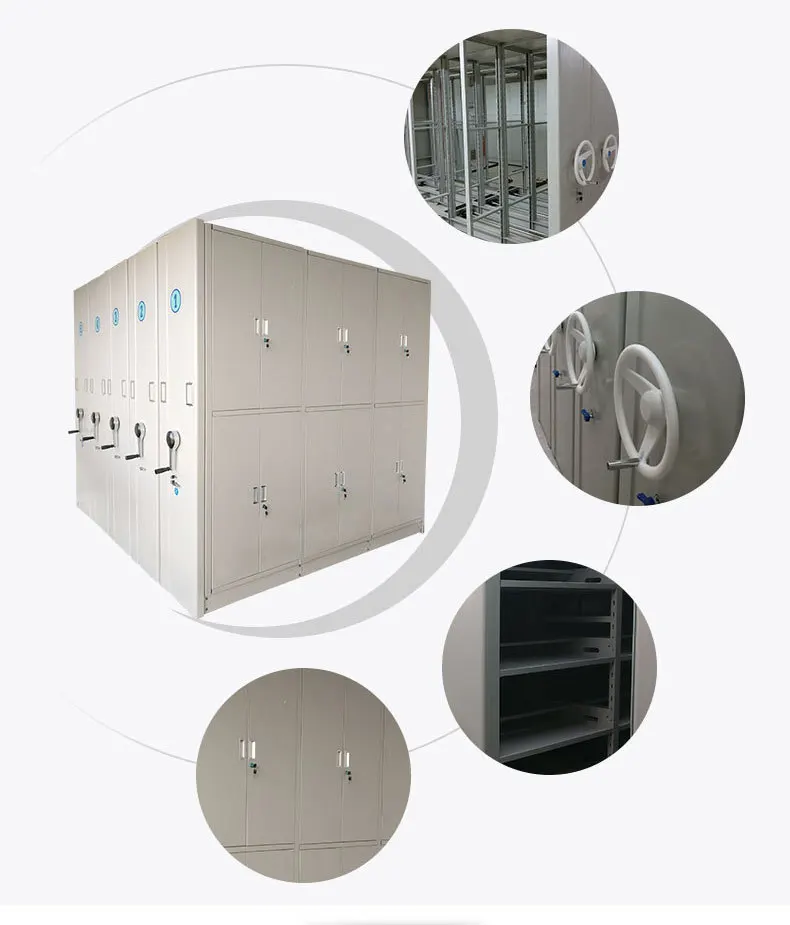 Commercial Furniture Warehouse Mobile Shelving Metal Warehouse