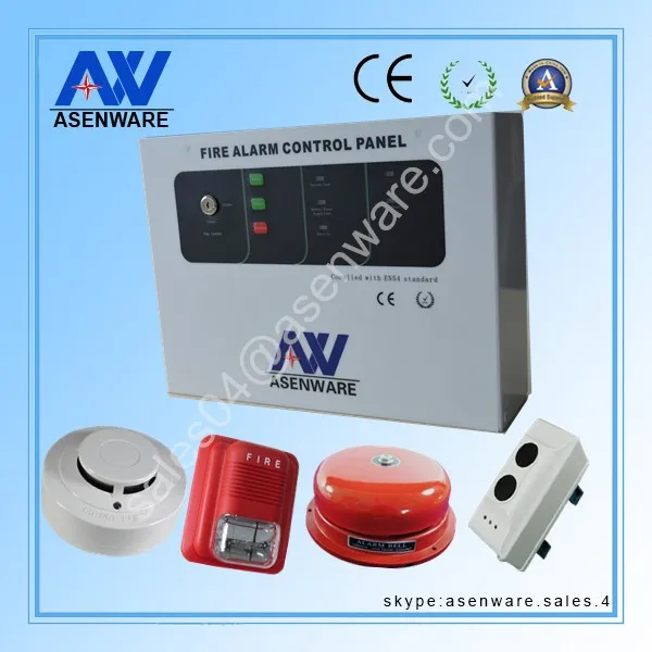 Asenware Brand 1 Zone Conventional Fire Alarm Control Panel