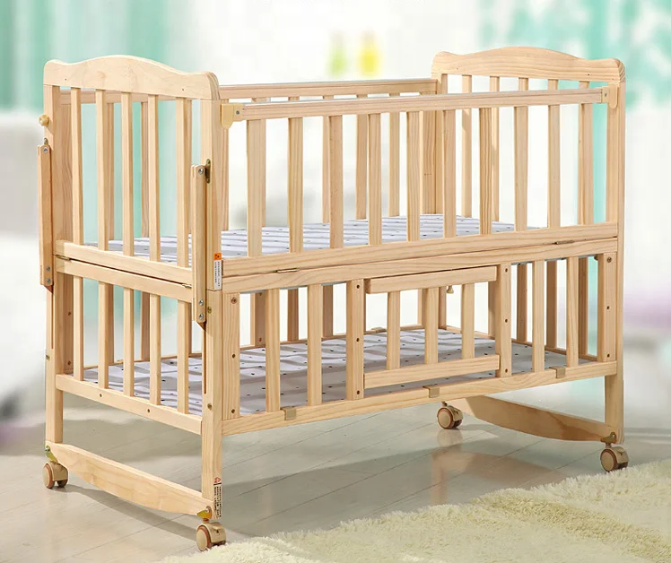 Cot Bed For Kids Crib Swinging