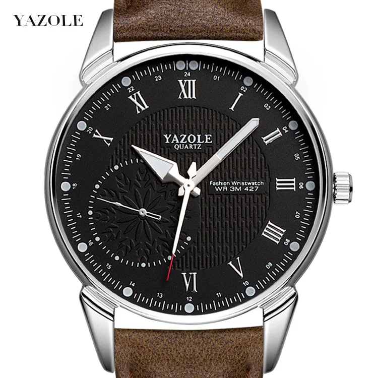 

Yazole Z 427 High quality Luxury Wholesale Mens watch Oem Logo custom watch Wholesale, White dial