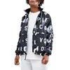 OEM Service Hot Sell Fashion New Men's Playground Jacket With All Over Print In Black