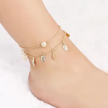 latest gold anklet designs