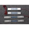 Car Styling Stainless Door Sill Panel Scuff Fit For Toyota Corolla Door Sill Cover Strip Door Side Step