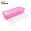 Cheap price plastic chopsticks box with sieve