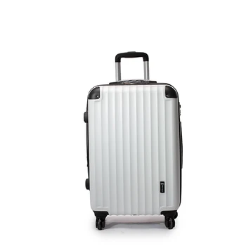 white cabin suitcase