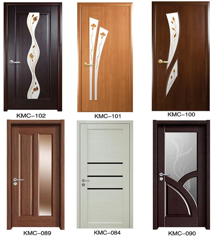Interior doors for bedroom and bathroom with customized specification