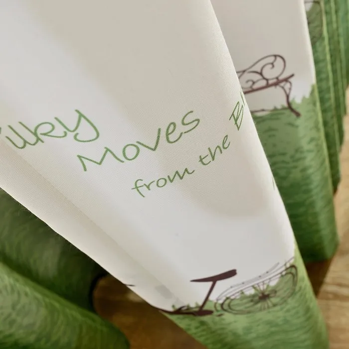 2017 Tree Design Pastoralism Curtains Fabrics For Kids