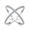 jewelry making supplies joyas al por mayor los angeles california 925 sterling silver x shaped ring