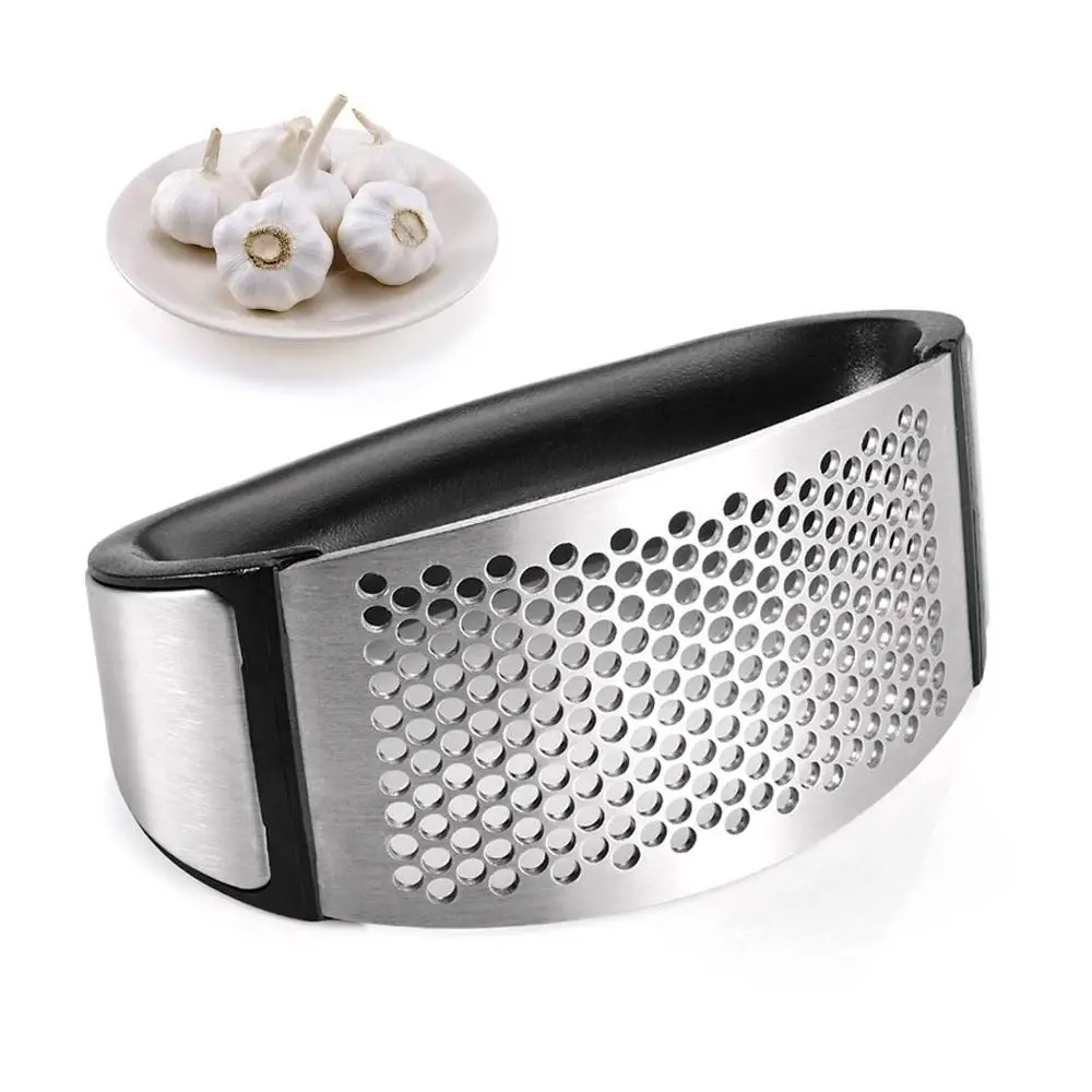 2019 New Design Stainless Steel Garlic Press Rocker