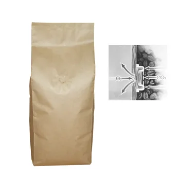 Kraft Paper Coffee Bags With Valve Bag Product On Alibaba Kraft Paper Coffee Bags With Valve Bag Product On Alibaba