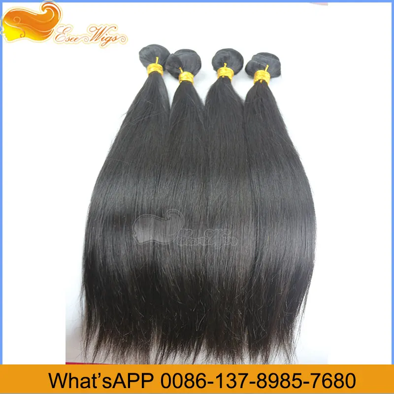 

100% Virgin Brazilian Hair Straight Human Hair Extension