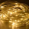 color changing Silver Rubber Wire String Light Soft Wire led string light Adapter for Christmas tree decoration