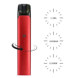OEM 2019 Trending pod  Products slim flat Vape Pen Pods System for Nic salt  e cig device