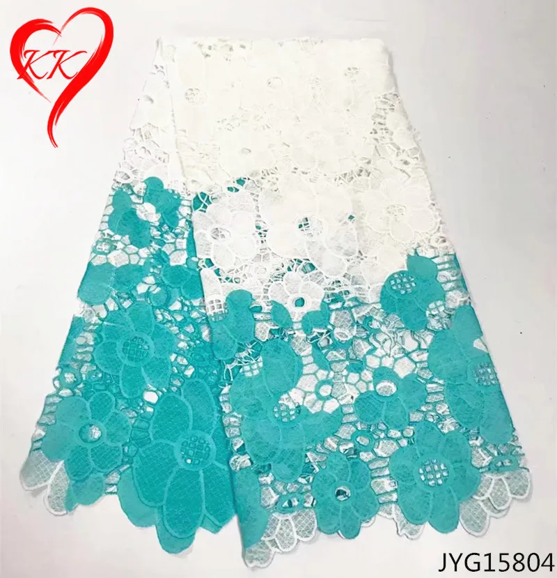 

Big flower african lace fabrics 2017 guipure lace nigerian lace fabric african JYG158, As picture