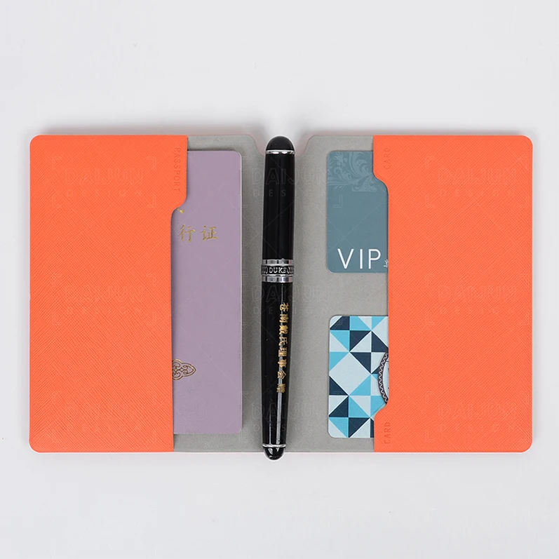 

Hot Selling Travel Products Custom Passport Holder Pouch Cover Pu Leather, Customized color
