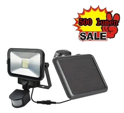 Cheap outdoor 30 SMD LED PIR motion sensor security solar wall light