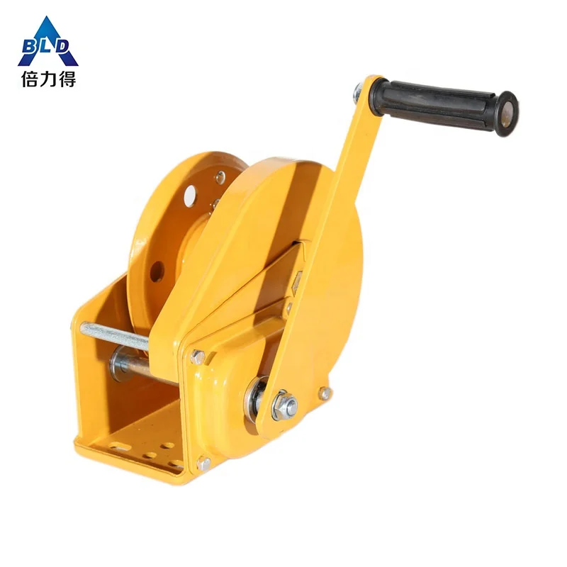 
CE SGS approved manufacturing 1200lbs powder coated small brake sailboat winch 