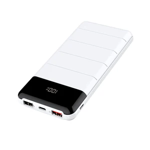 18W Portable 10000mAh QC3.0 Type C Fast Charging Power Bank