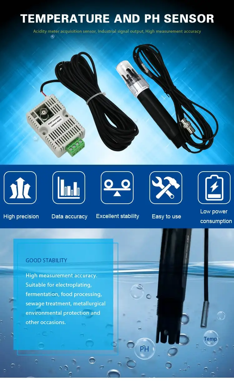 Digital 05v 010v Rs485 420ma Output Temperature Controller Probe Kit
