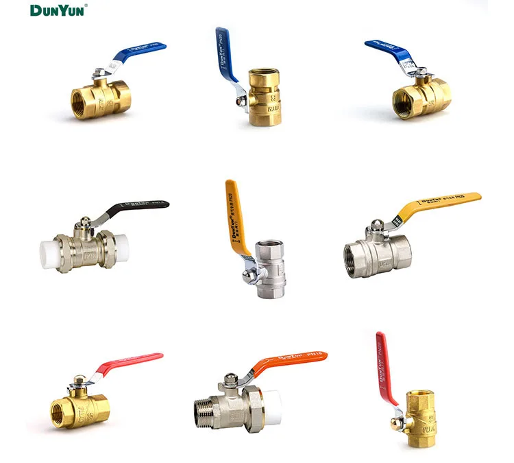High Quality Connection Manual Brass Ball Valve With Union Buy High
