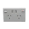 USB wall plate, usb wall mounted power outlet socket