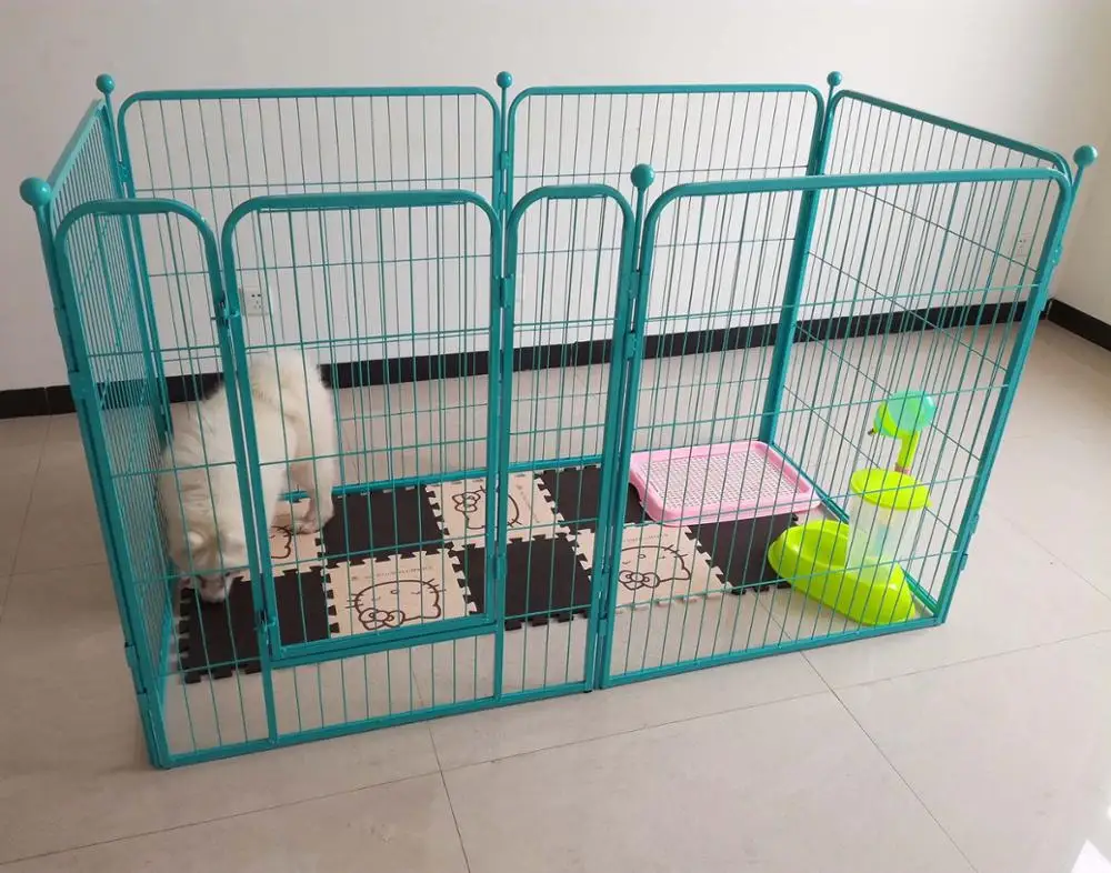 New Style Large Indoor Expandable Folding Pet Fence Fancy Doggy Pen Dog