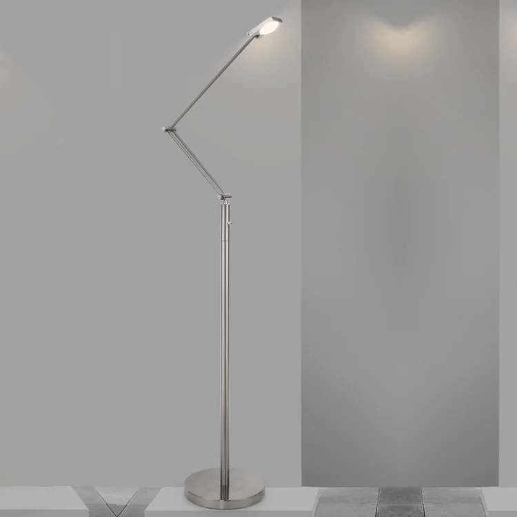 white stand up lamp