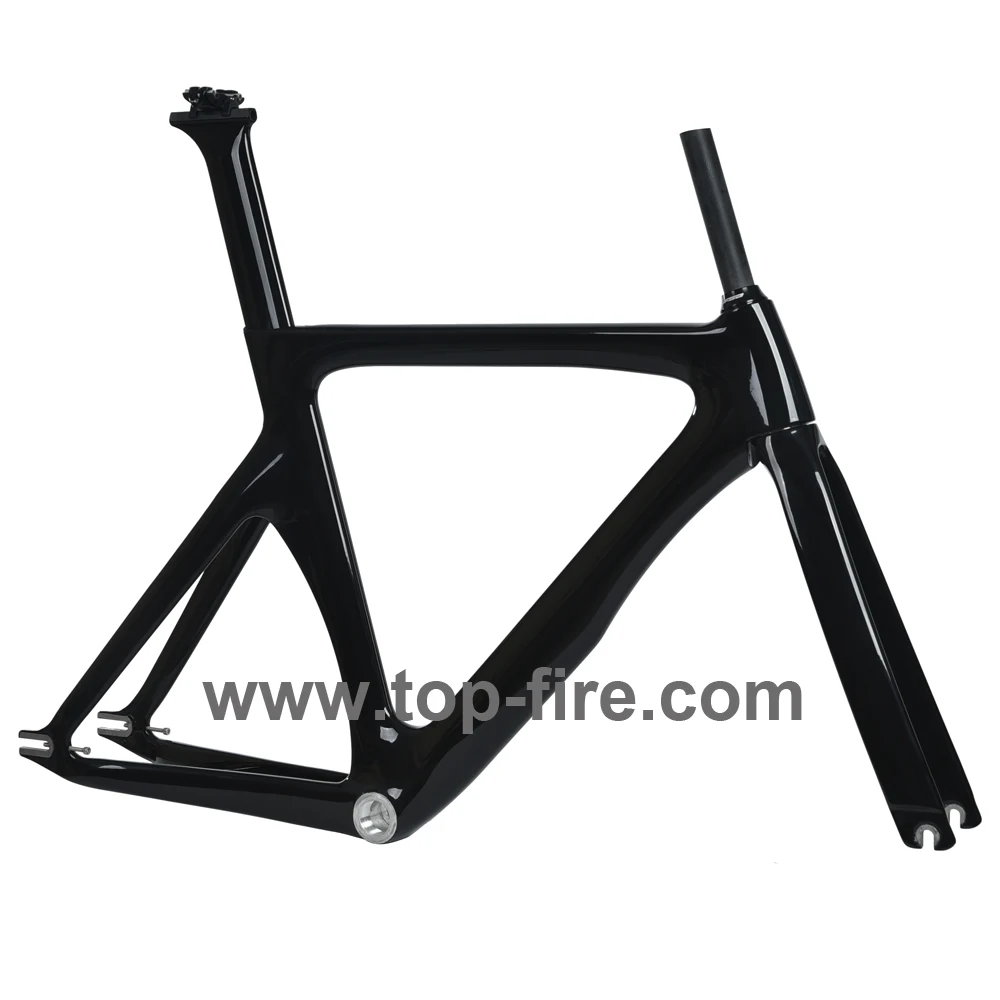 carbon fiber track bike frame