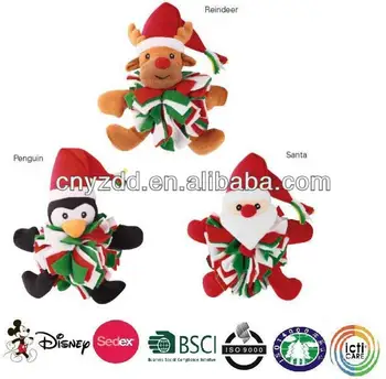 soft stuffed christmas pet toys/pet christmas toy/toys for pet