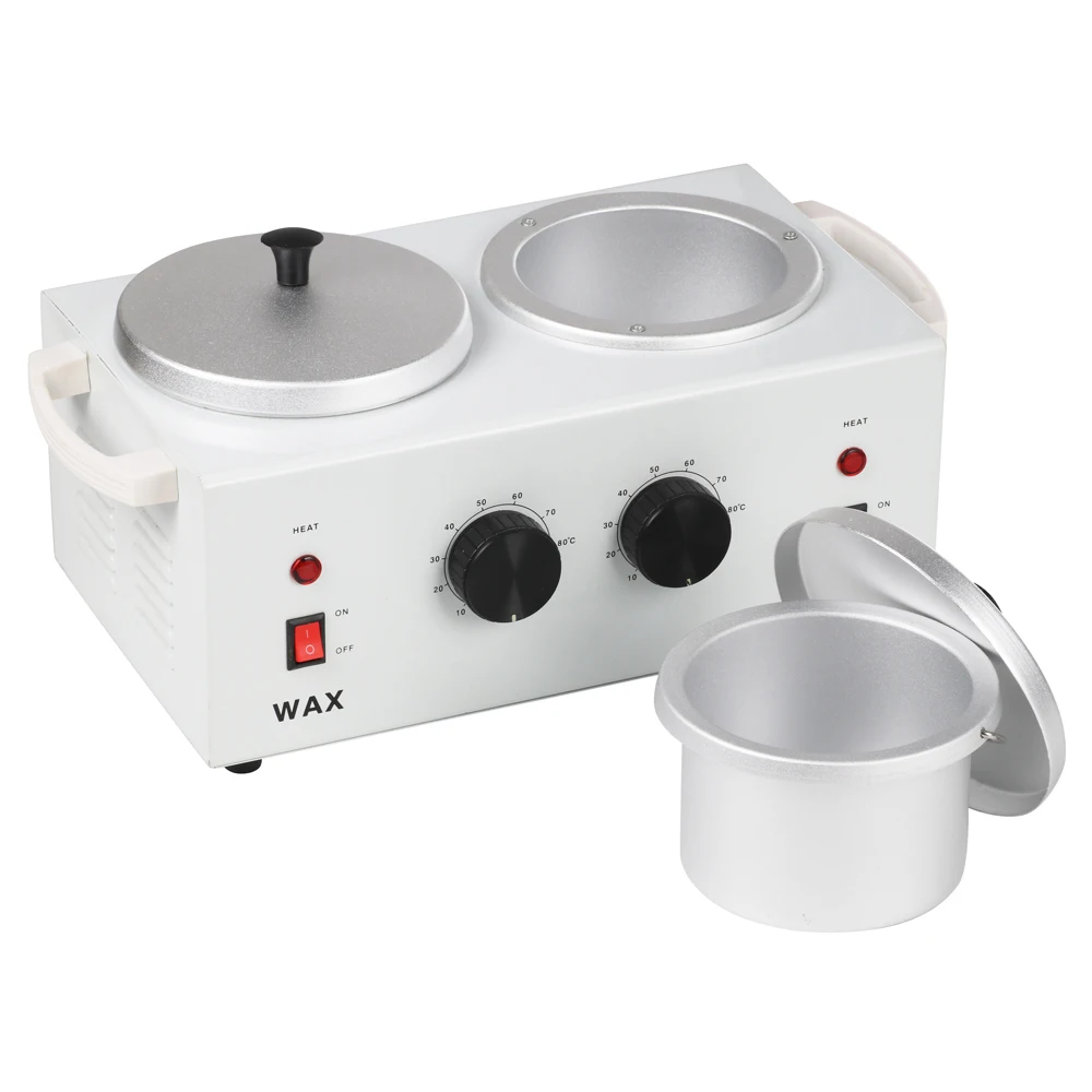 

beauty wax equipment electric tart warmer 1000cc double Wax Warmer, White