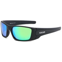 

KDEAM 2019 TR90 Sunglasses Polarized Classic Retro Squared Eyewear Rectangle Protective Safety Sun glasses UV400