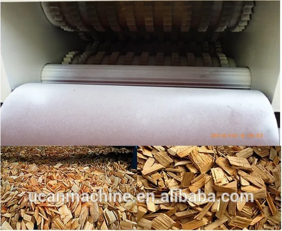 Malaysia Forestry Use Mobile Wood Chipper Wood Logs Shredder Machine