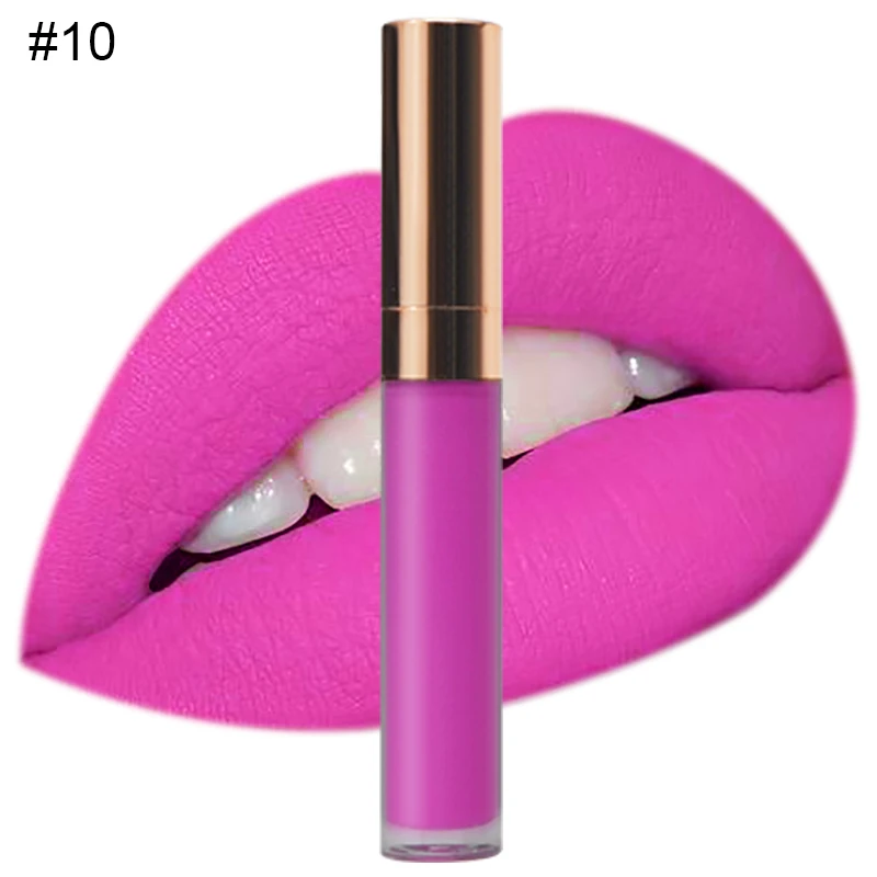 

Wholesale 40 Color Private Label Vegan Matte Liquid Lipstick