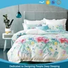 China supplier! Low MOQ Home Textile 220TC Cotton Sateen Reactive Printed Bed sheet