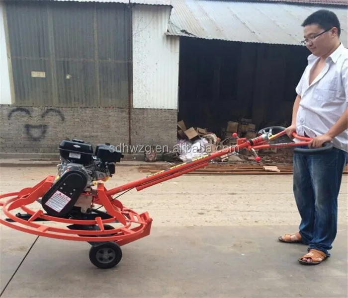 900mm Rideon Concrete Power Trowel With Hard Blade Seated Troweling