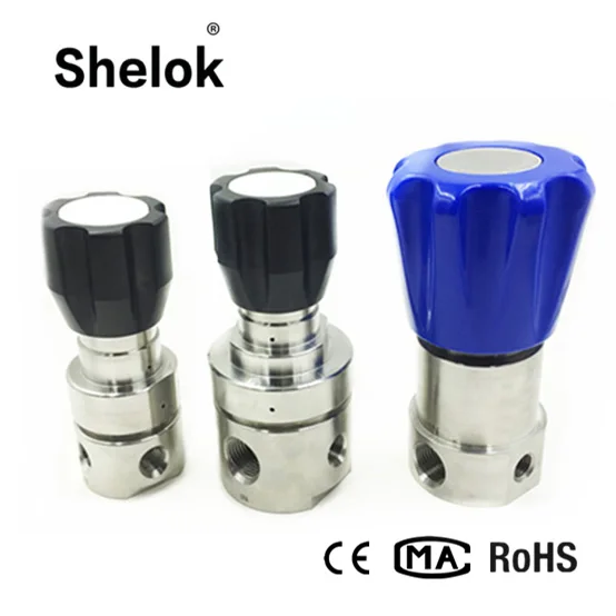 Oilfield Doublestage Air Pressure Relief Valves Back Nitrogen Pressure