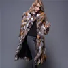Cheapest Natural Fox Fur Overcoat Charming Wholesale Cheap Long Natural Fox Fur Coat Winter