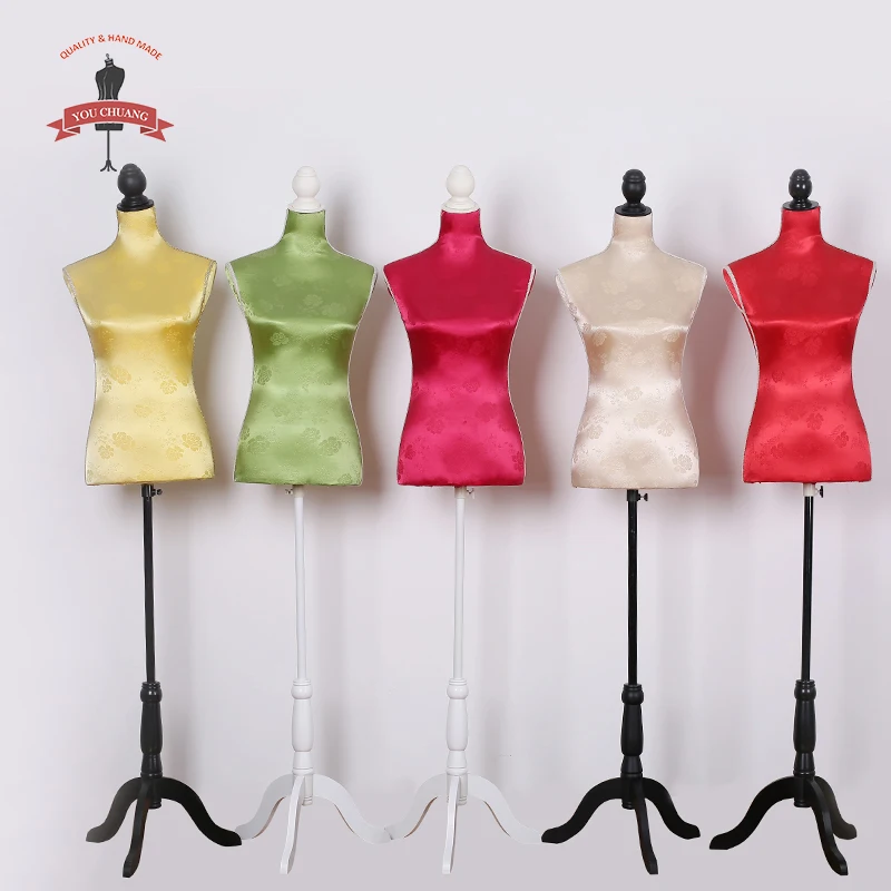 Newest Design Female Torso Mannequin Butterfly Green Female Mannequin