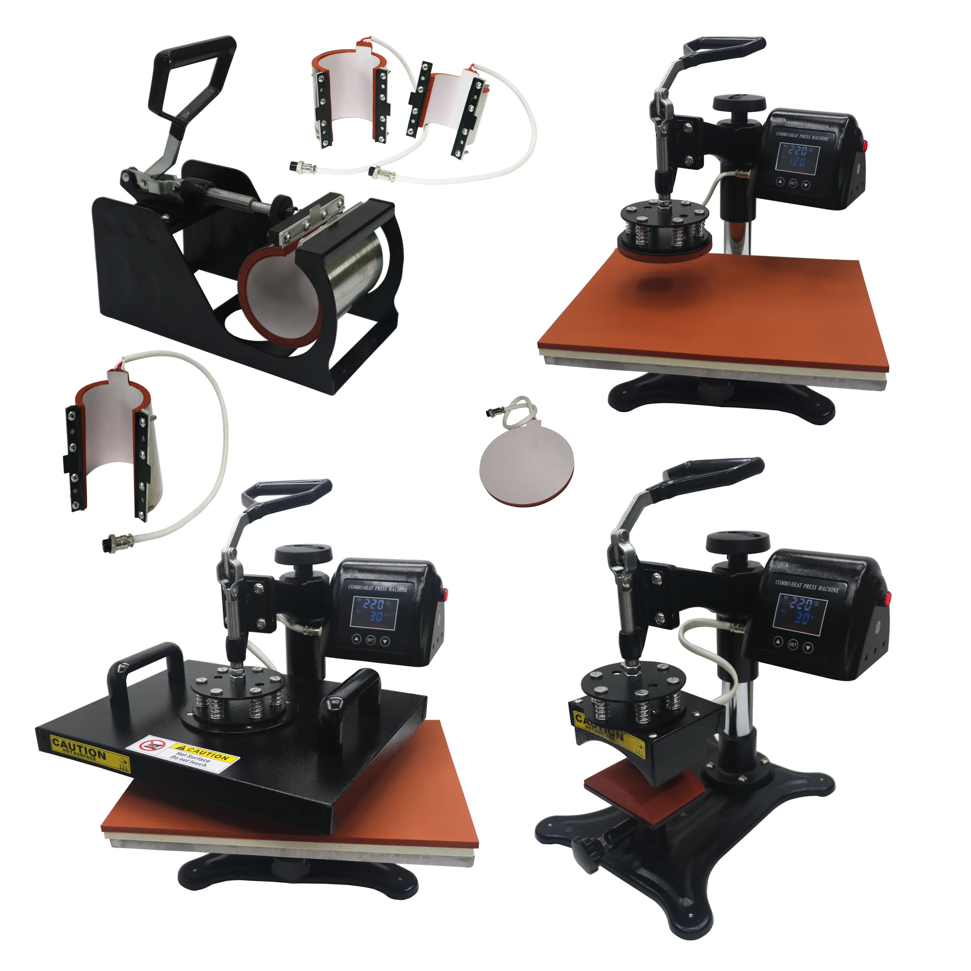 Ce Approved Combo Heat Press Machine A3 Heat Press Transfer Machine