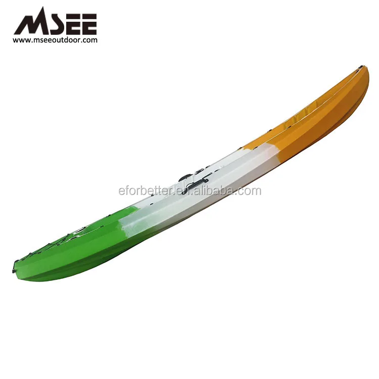 Single person plastic kayak with jet ski motor vicking factory ocean kayak prowler