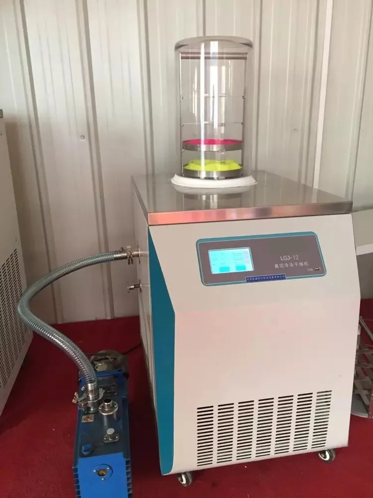 China Laboratory Mini Fruit Milk Small Vacuum Lyophilizer Liofilizator
