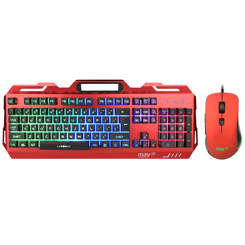 

Ningmei N1 keyboard mouse kit with 104keys RGB Light for E-sports peripherals