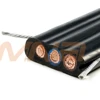 Oil Resistance Flexible Copper Wire Conductor Special PVC Insulated and Sheath Flat Remote Control Crane Cable