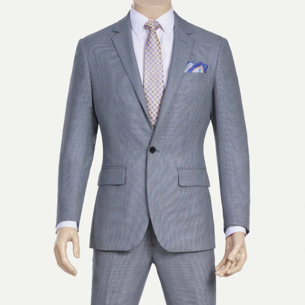 Beautifullight Handsome Mens Fashion Slim Fit Casual One Button Blazer Jacket