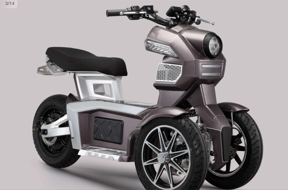 Fascinating Design Eec 1500w Three Wheel Electric Scooter Itank For ...