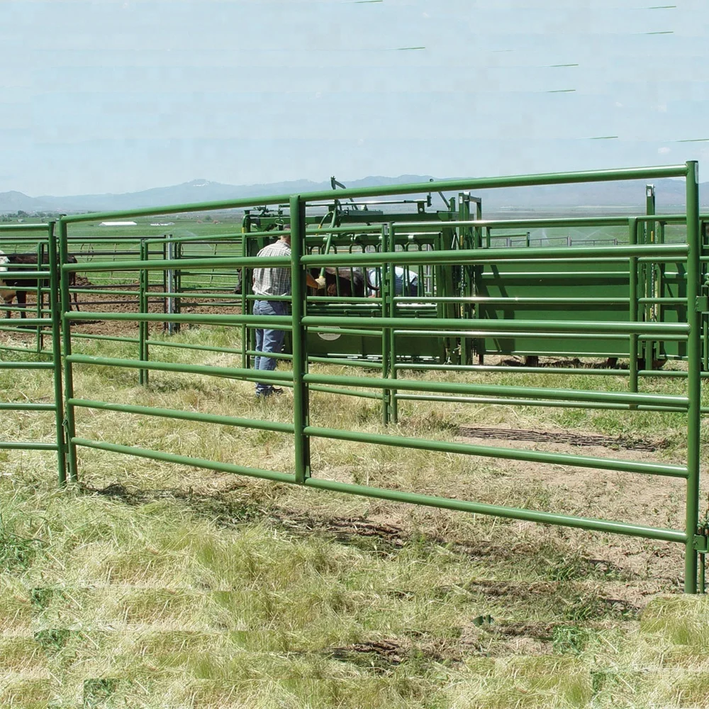 Heavy Duty Steel Cattle Yard Gate - Buy Metal Cattle Gate,Metal Cattle ...