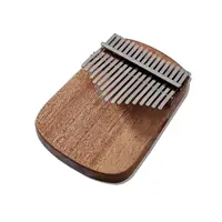 

cega guiro musical instrument solid single board 17 keys plate maple kalimba ares thumb piano