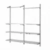 wholesale custom boutique wall system retail shop clothes fitting hanging display rack