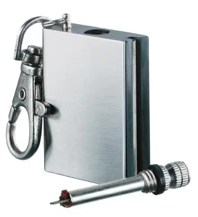 Mini Flints Metal Match Fire Starter Gas Oil Permanent Outdoor Camping Lighter