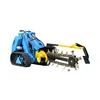MS500 crawel skid steer loader with trencher for power cable